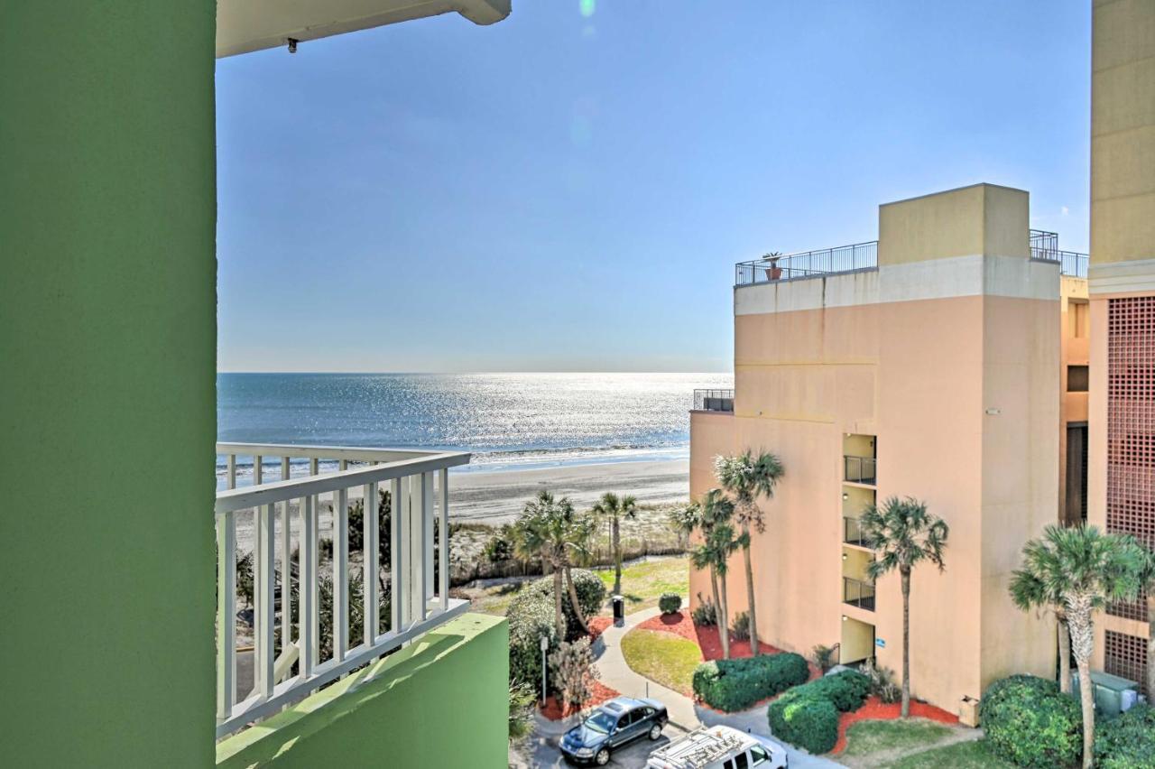 Beachfront Condo In Myrtle Beach With Pool Access Εξωτερικό φωτογραφία